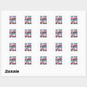 In het Byllpark breng ik het grootste deel van mij Ronde Sticker (Vel)
