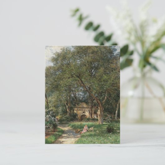 In het Castle Park | Hugo Darnaut Briefkaart (Staand voorkant)