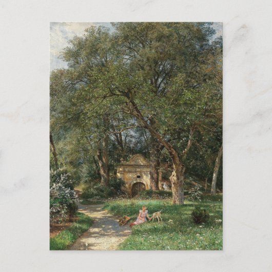 In het Castle Park | Hugo Darnaut Briefkaart (Voorkant)