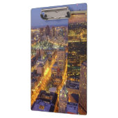 In het centrum van Boston en Hancock Tower Klembord (Links)