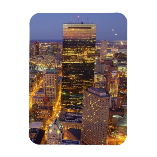 In het centrum van Boston en Hancock Tower Magneet (Verticaal)