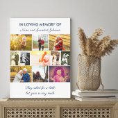 In het Citaat van de Herdenking van het Geheugen v Canvas Afdruk