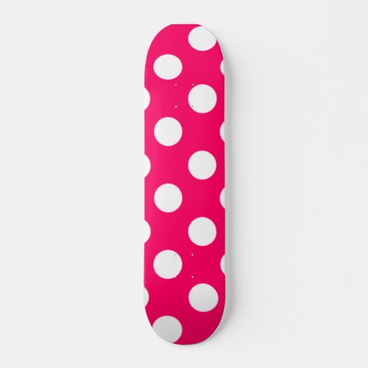 IN HET COLLECTIE POLKADOTS PERSOONLIJK SKATEBOARD (Voorkant)