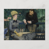 In het conservatorium | Édouard Manet Briefkaart (Voorkant)