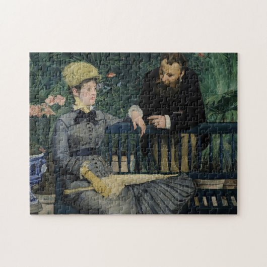 In het conservatorium | Édouard Manet Legpuzzel (Horizontaal)
