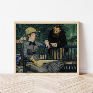 In het conservatorium   Édouard Manet Poster