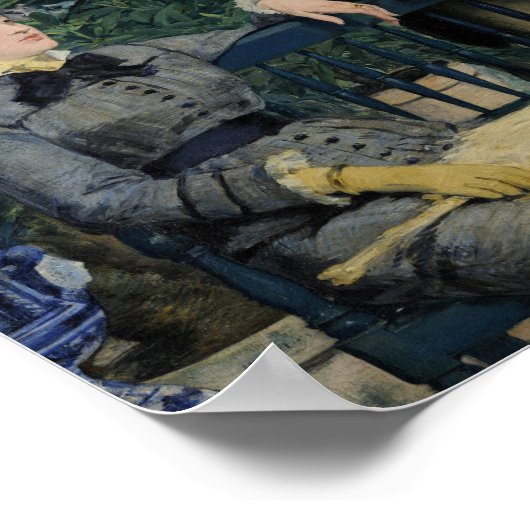 In het conservatorium | Édouard Manet Poster (Hoek)