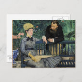 In het conservatorium van Edouard Manet Briefkaart (Voorkant / Achterkant)