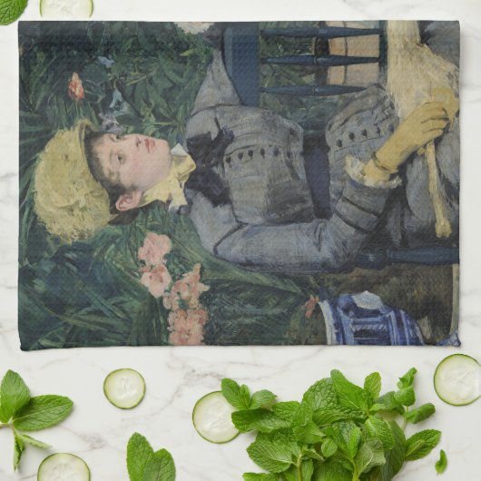 In het conservatorium van Edouard Manet Theedoek (Gevouwen)