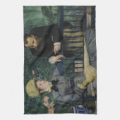 In het conservatorium van Edouard Manet Theedoek (Verticaal)