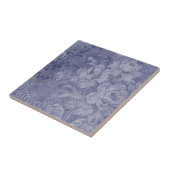 In het diepblauw tegeltje (Zijkant)