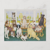 In het Dog House Briefkaart (Voorkant)