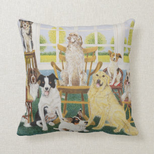 In het Dog House Kussen