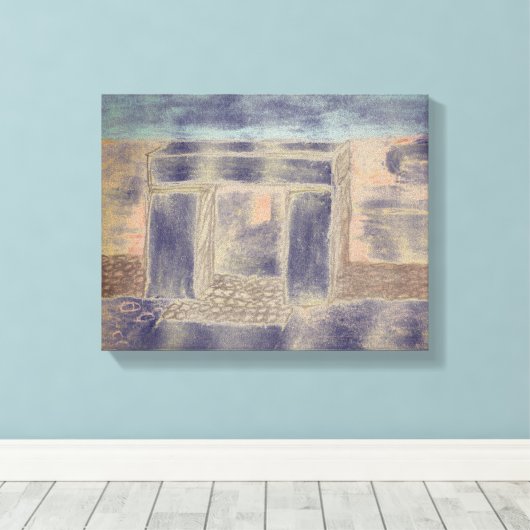 In het donker canvas (Insitu (Houten vloer))