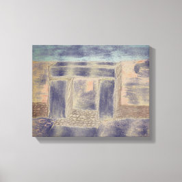 In het donker canvas