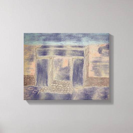 In het donker canvas (Voorkant)