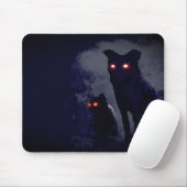 In het donker muismat (Met muis)