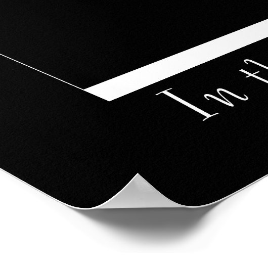 In het donker poster (Hoek)