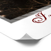 In het donker van de nachtserie - Fantasy Print (Hoek)