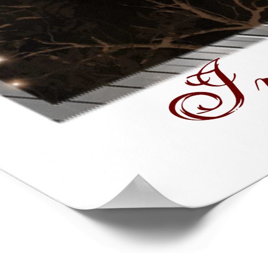 In het donker van de nachtserie - Fantasy Print (Hoek)