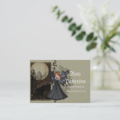 In het donker van de Visitekaartjes van Night Fant (Staand voorkant)