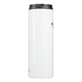 In het doolhof van het leven, laat verwarring je g thermosbeker (Achterkant)