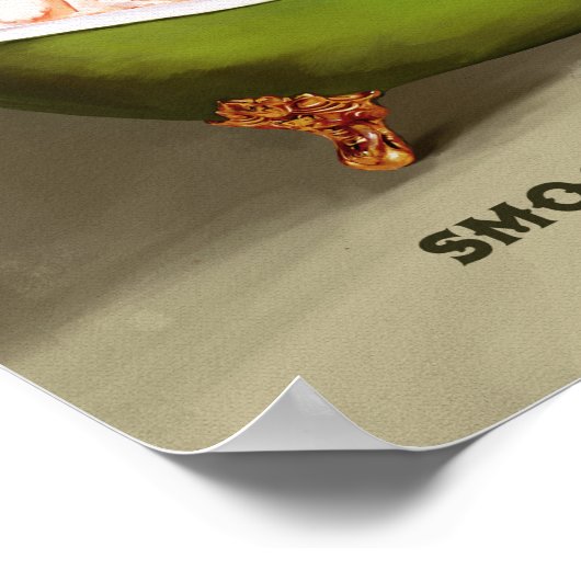 In het Engels van de koningin Victoria:  alcohol e Poster (Hoek)