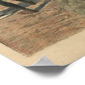 In het Frans Congo heeft olifant getraind om te pl Poster (Hoek)