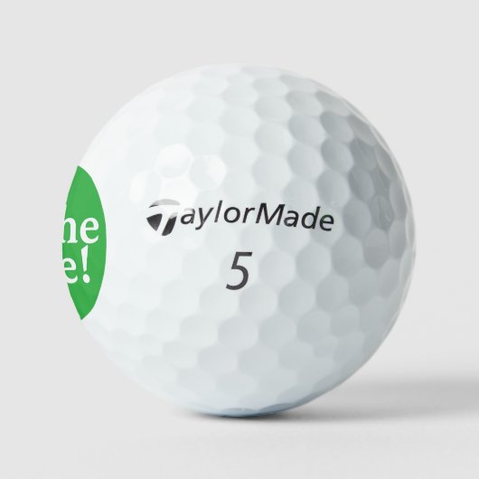 In het gat! Taylormade Multipack Golfballen (Logo)