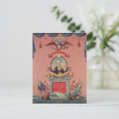 In het gebed van George Washington Briefkaart (Staand voorkant)