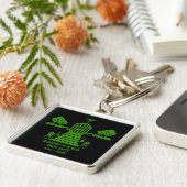 In het geheugen begrafenis van de begrafenis van d sleutelhanger (Zijkant)