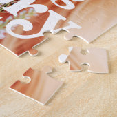 In het geheugen Eenvoudige aangepaste foto-Memoria Legpuzzel (Zijkant)