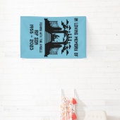 In het geheugen Gevist begrafenis Spandoek (Insitu)