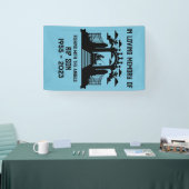 In het geheugen Gevist begrafenis Spandoek (Beurs)