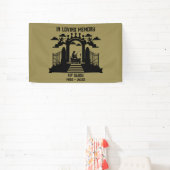 In het geheugen Gevist begrafenis Spandoek (Insitu)