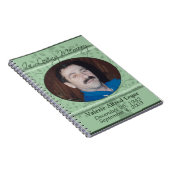 In het Geheugen-/Herdenkingsboek van de Douane van Notitieboek (Rechterzijde)