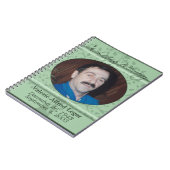 In het Geheugen-/Herdenkingsboek van de Douane van Notitieboek (Linkerzijde)