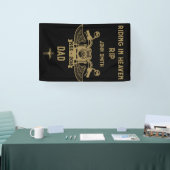 In het geheugen Motorbike Rider Biker begrafenis Spandoek (Beurs)