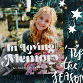 In het Geheugen  Retro Foto Memorial Metalen Ornament