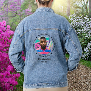 In het Geheugen van de Douane Memorial van de Foto Denim Jacket