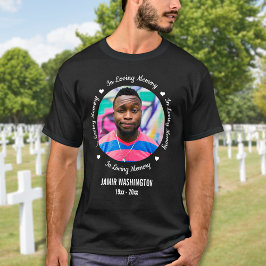 In het Geheugen van de Douane Memorial van de Foto T-shirt