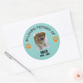 In het Geheugen van een sticker van de Dog (Envelop)