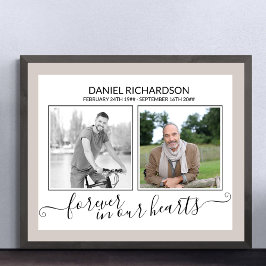 In het Geheugen van het Verlenen van 2 het Manuscr Poster