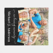 In het Geheugen van het Verloren van 4 Afbeelding  Fleece Deken (Voorkant (Horizontaal))