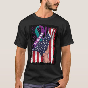 In het geheugen van Husband Suicide Awareness Amer T-shirt