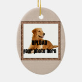 In het geheugen van uw hond keramisch ornament (Achterkant)