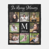 In het Geheugenherdenkingsbelang Fotocollage Fleece Deken (Voorkant)