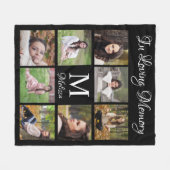 In het Geheugenherdenkingsbelang Fotocollage Fleece Deken (Voorkant (Horizontaal))