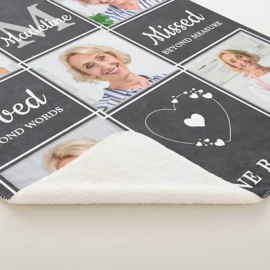 In het Geheugenherdenkingsbelang Fotocollage Sherpa Deken (3/4)