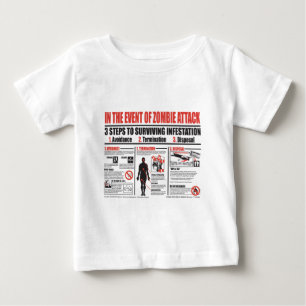 In het geval van de aanval van Zombie: T SHIRT